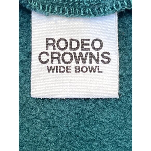 Rodeo Crowns Wide Bowl Green Pullover Sweatshirt Free Size Unisex Japanese Brand - Picture 10 of 16